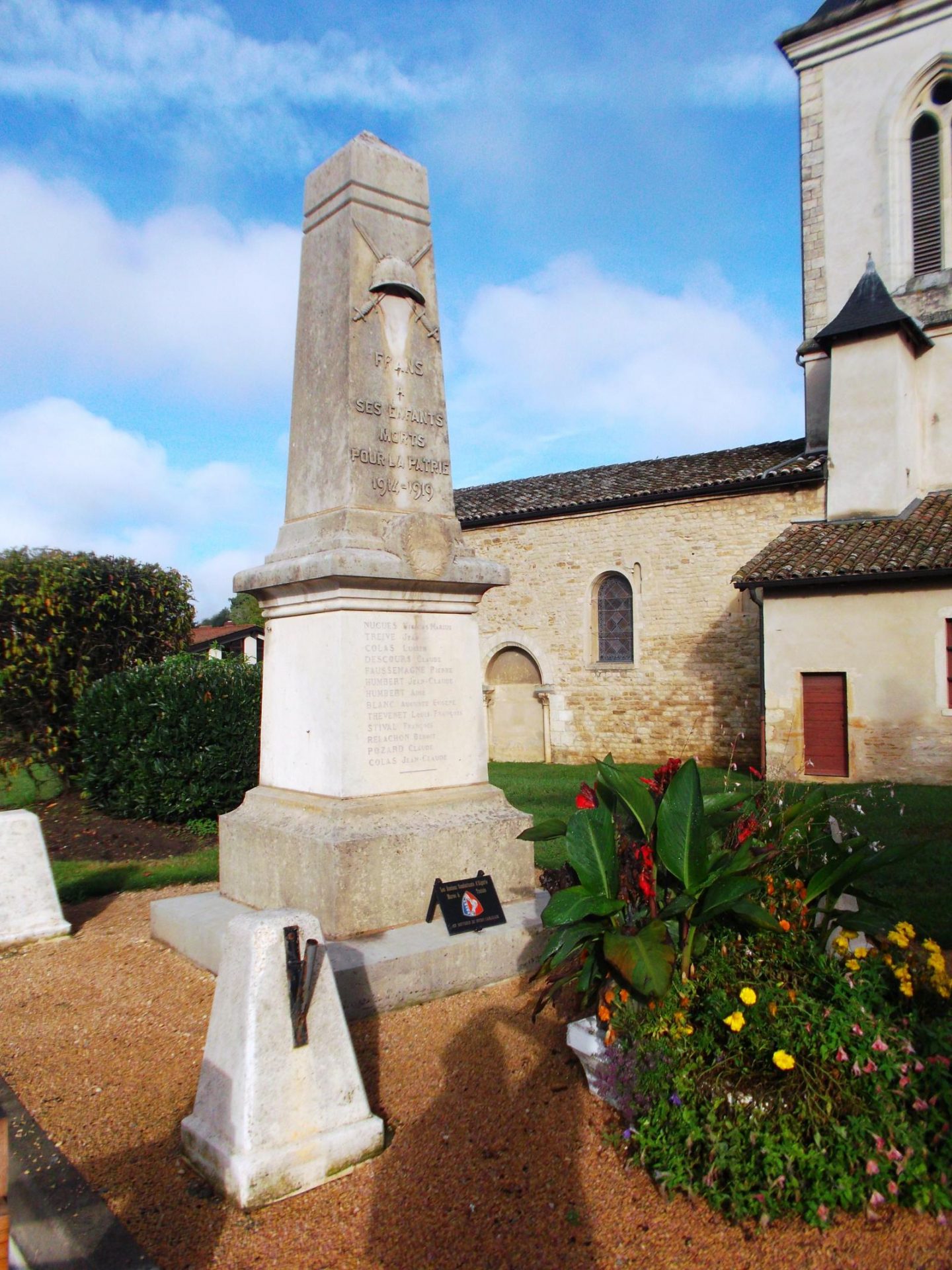 Commémoration FNACA - Commune de Frans